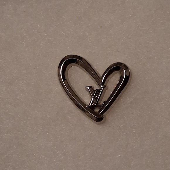 Upcycled Jewelry - Silver Heart Charm